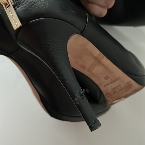 Jimmy Choo tall black boots - Picture 4 of 8